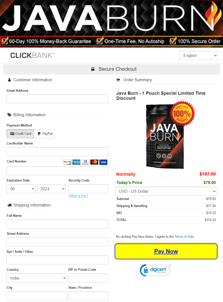 javaburn-order-page