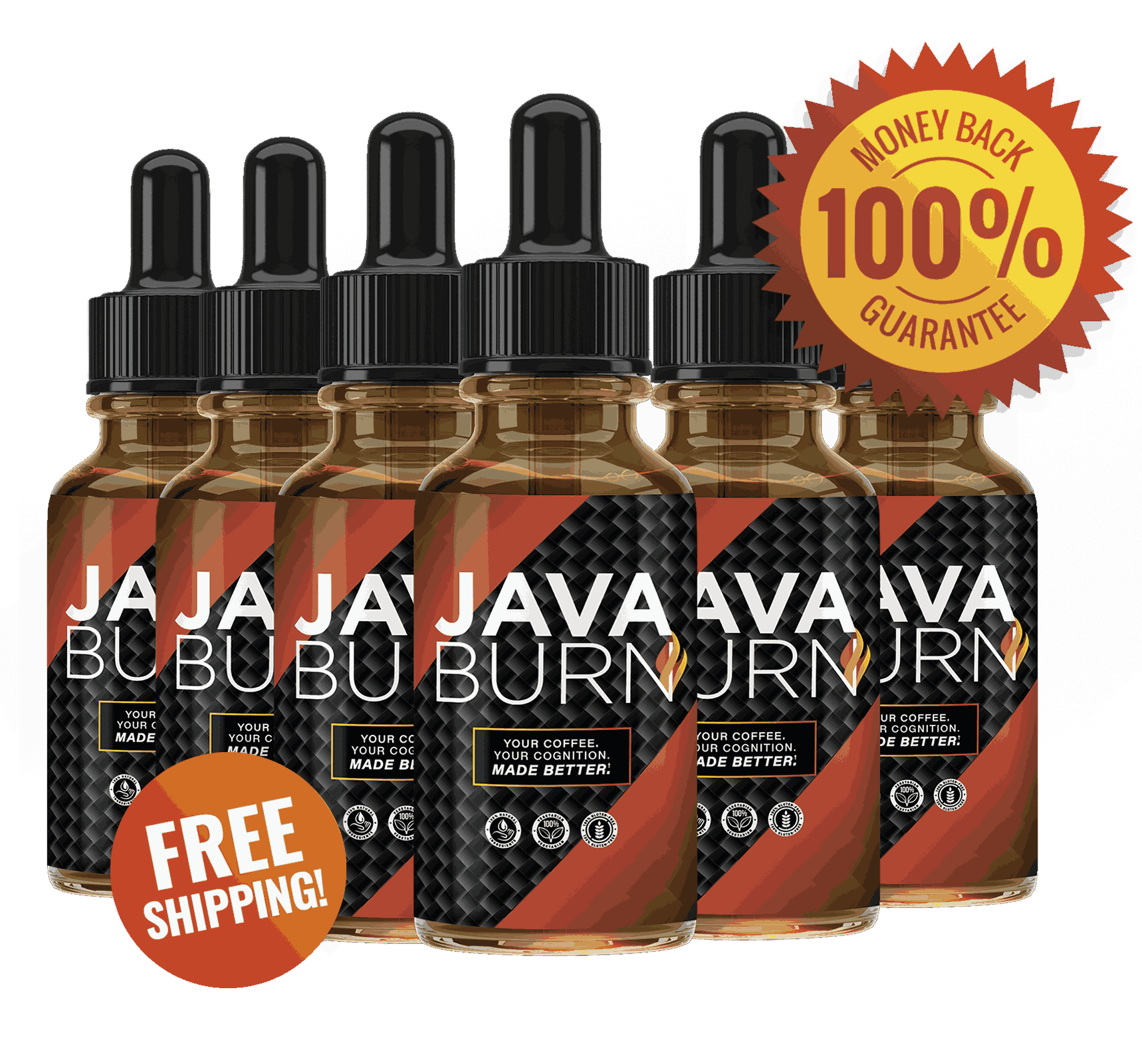 Java Burn — 6 Bottle Package